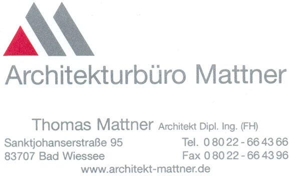 Architekt Thomas Mattner Bad Wiessee